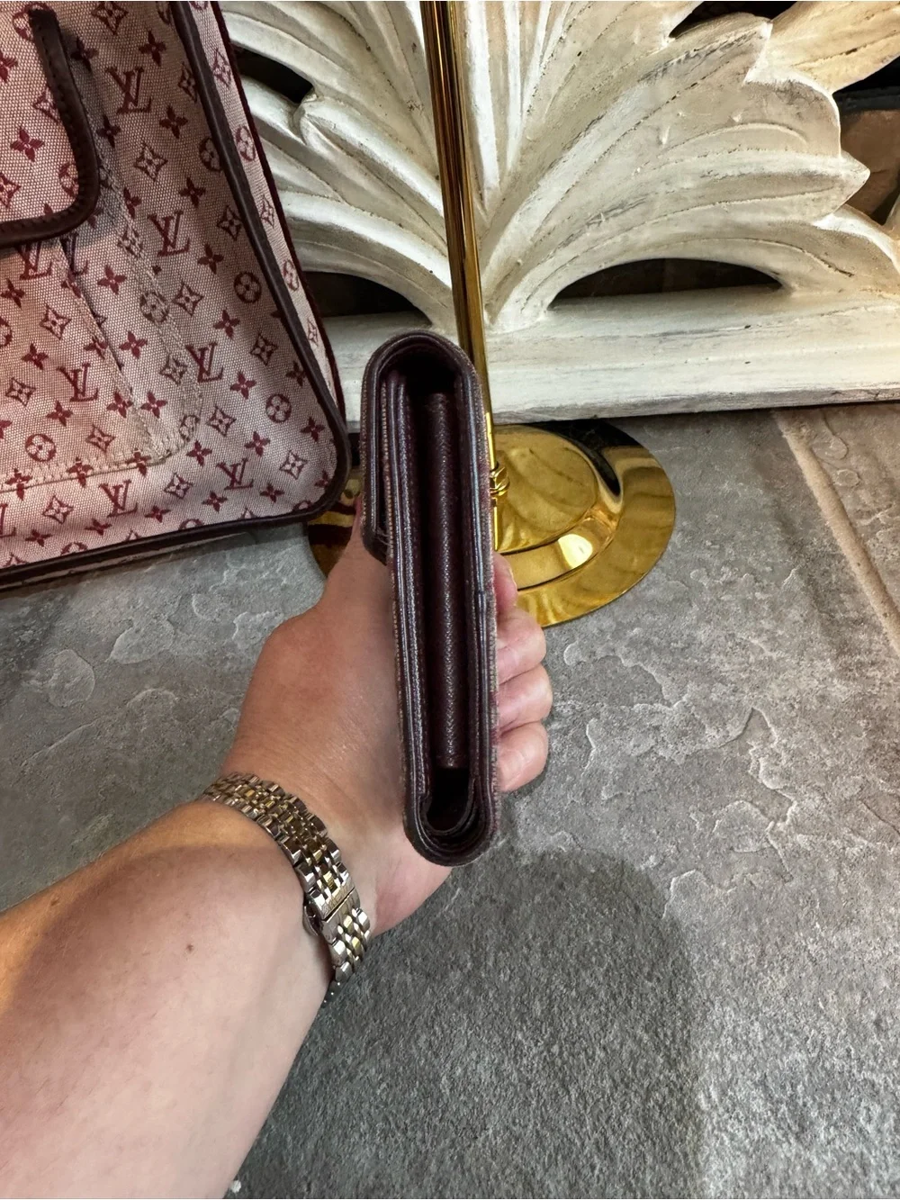 Louis Vuitton compact card
